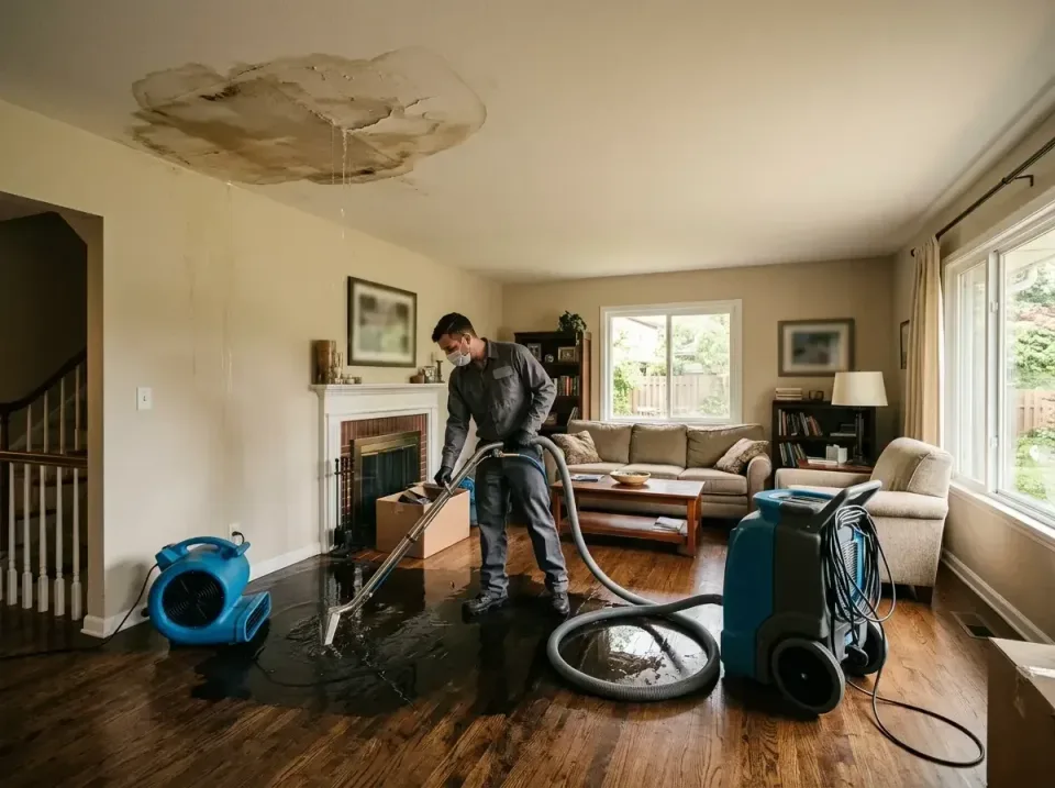 attic-pipe-burst-ceiling-drip-008 — frequently asked questions, Water Damage Restoration & Carpet Care in Newport, TN